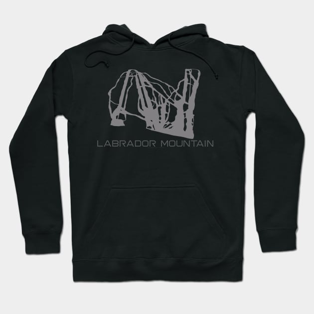 Labrador Mountain Resort 3D Hoodie by Mapsynergy